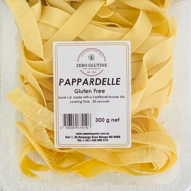 Gluten Free Pappardelle (300g) - Vesuvio Handmade Pasta