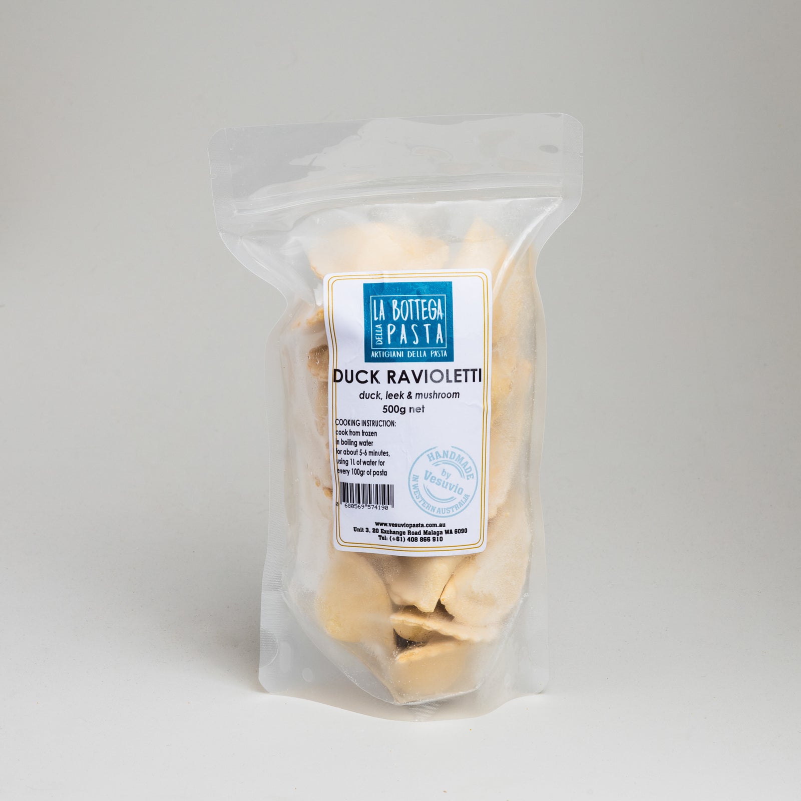 Duck Ravioletti - Vesuvio Handmade Pasta