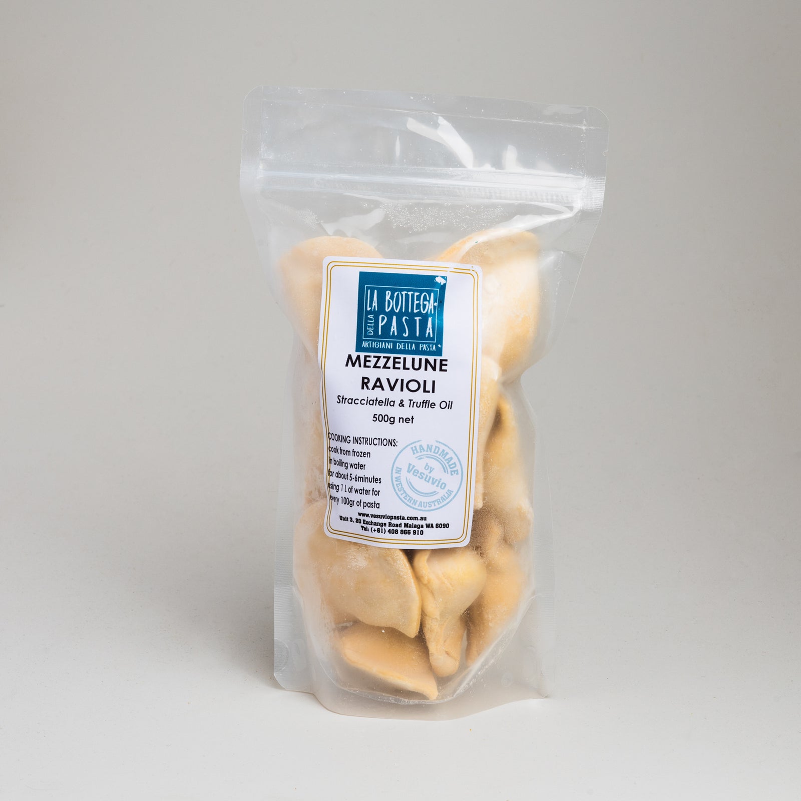 Mezzelune Stracciatella - Vesuvio Handmade Pasta