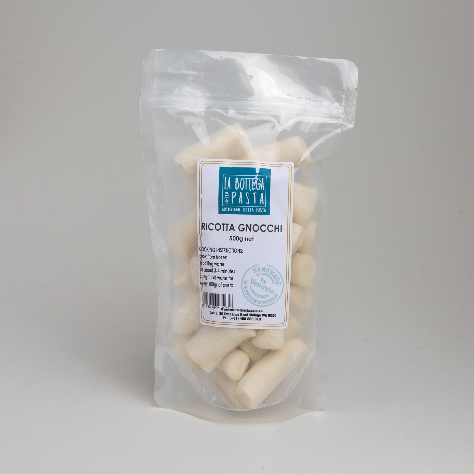 Ricotta Gnocchi - Vesuvio Handmade Pasta