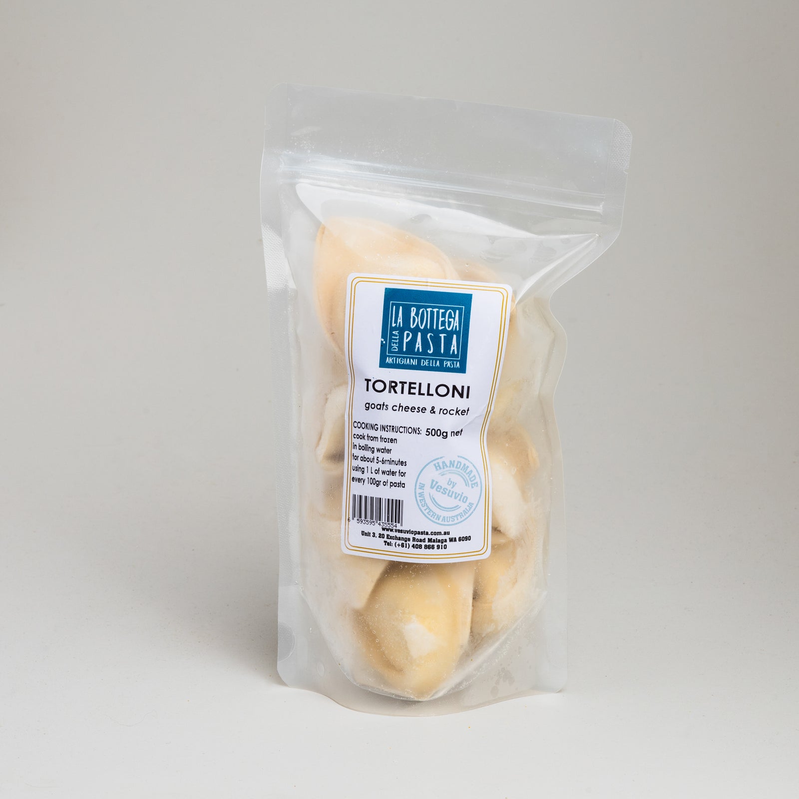 Goat Cheese Tortelloni - Vesuvio Handmade Pasta