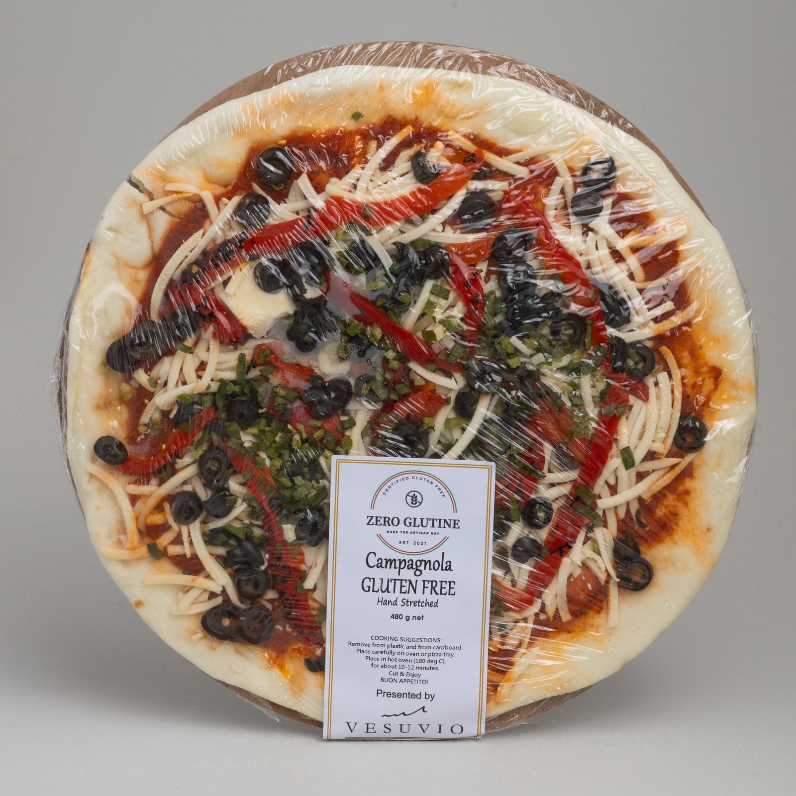 Campagnola Pizza Gluten Free - Vesuvio Handmade Pasta