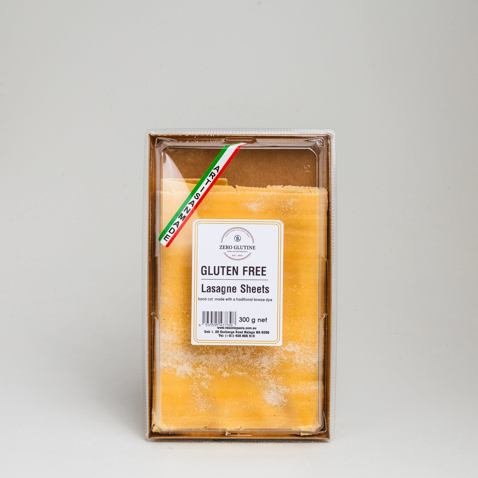 Lasagne Sheets Gluten Free - Vesuvio Handmade Pasta
