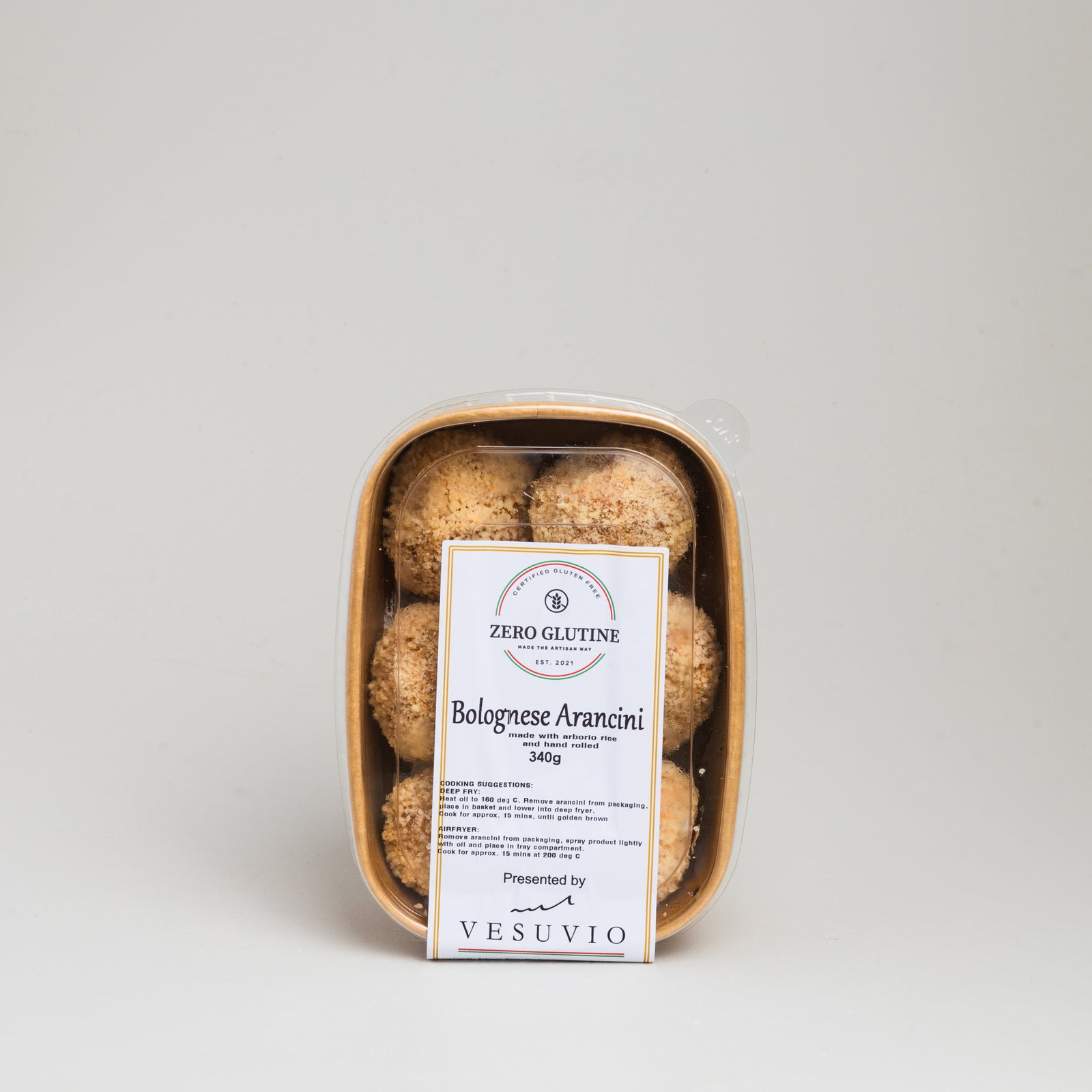 Bolognese Arancini Pack Gluten Free - Vesuvio Handmade Pasta