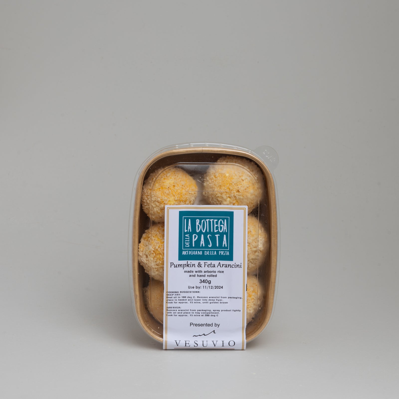 Pumpkin & Feta Arancini Pack - Vesuvio Handmade Pasta