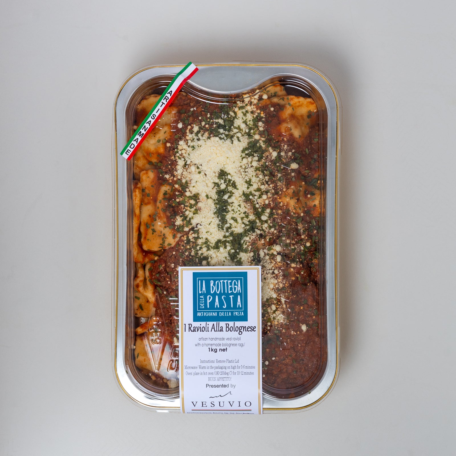 Ravioli Bolognese - Vesuvio Handmade Pasta
