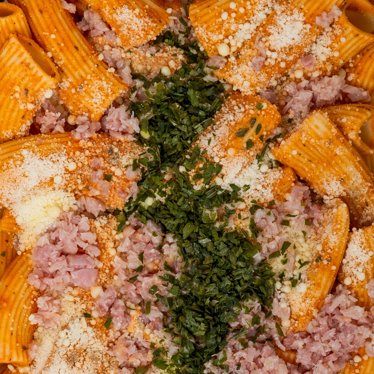 Rigatoni Boscaiola - Vesuvio Handmade Pasta