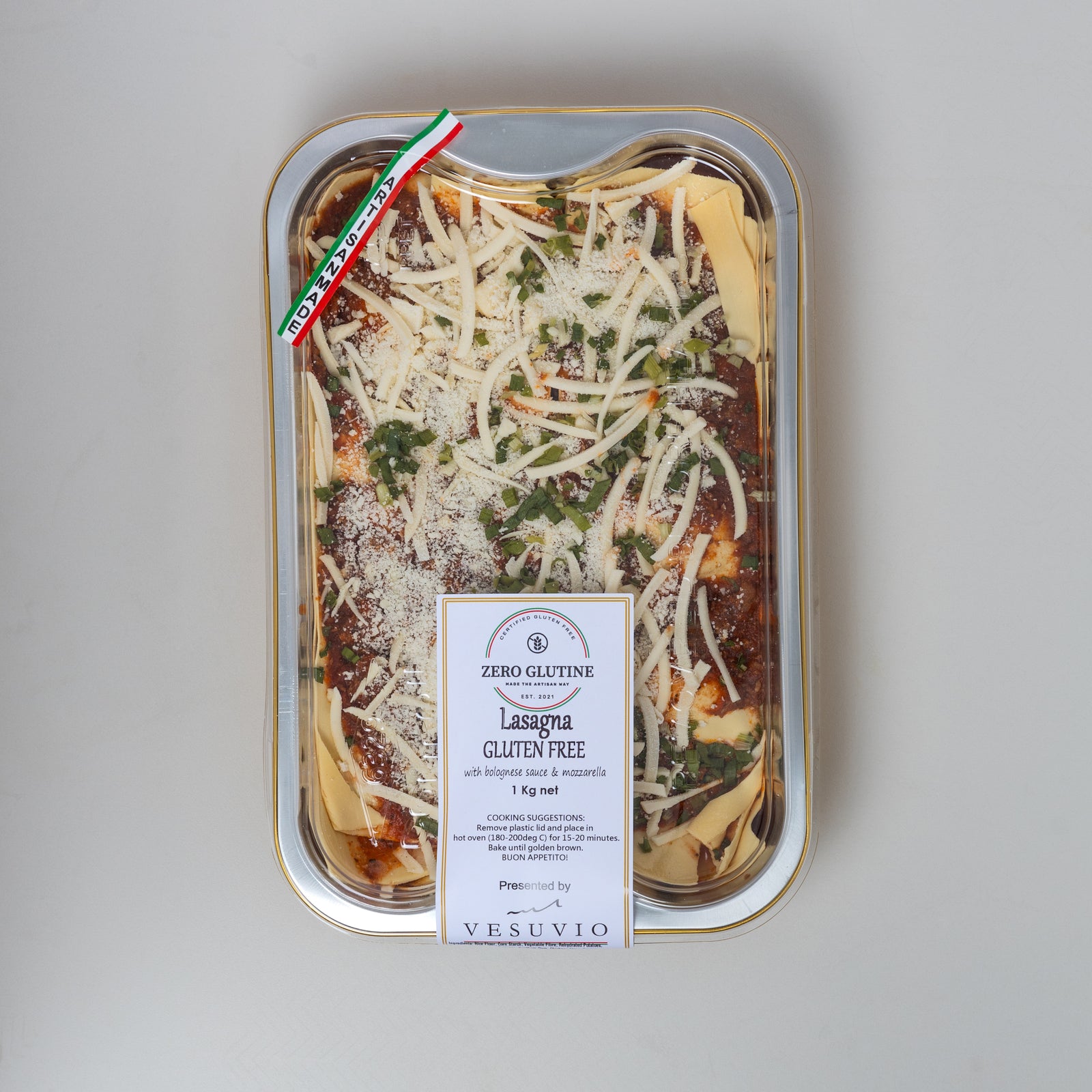 Lasagne Gluten Free - Vesuvio Handmade Pasta