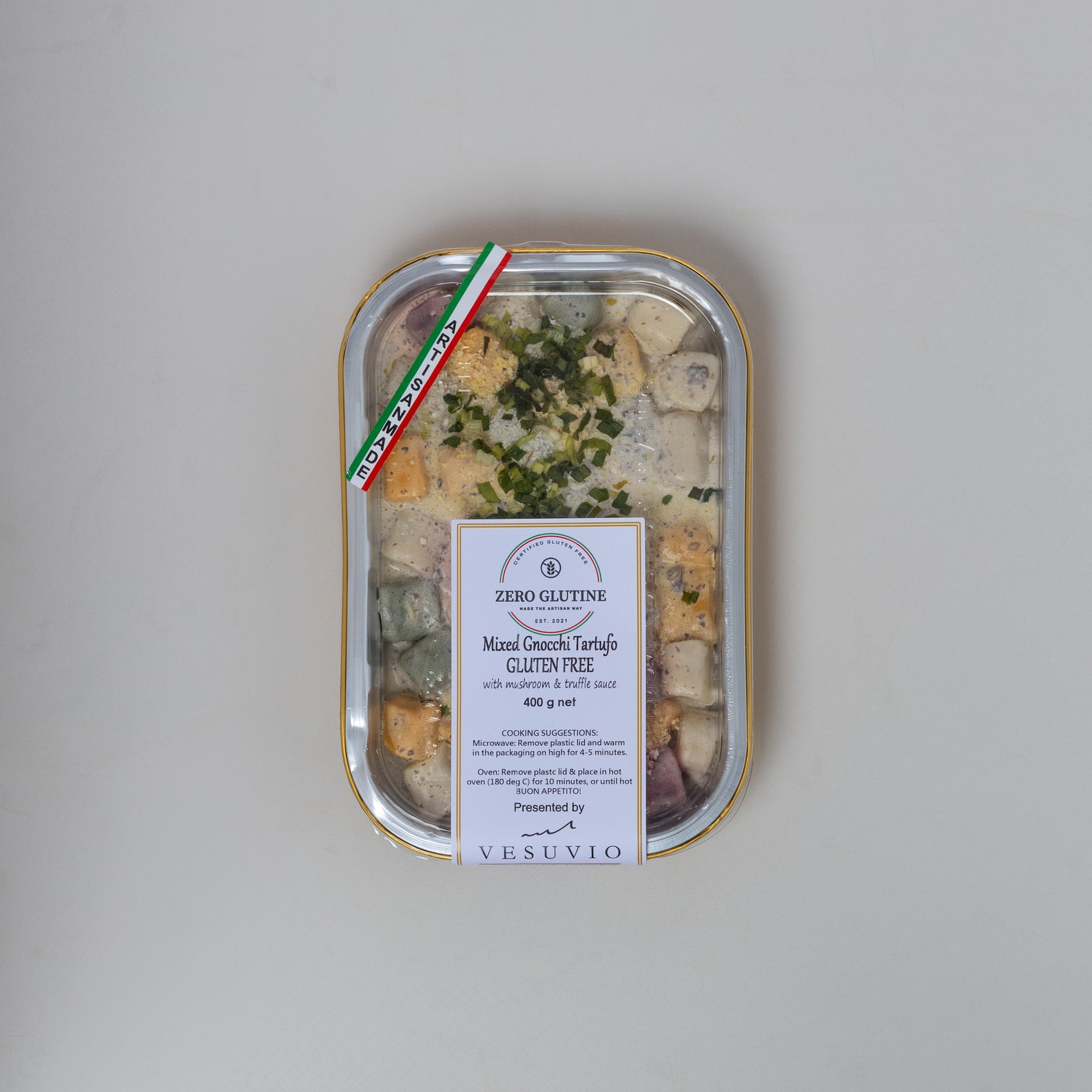 Mixed Gnocchi Tartufo Gluten Free - Vesuvio Handmade Pasta