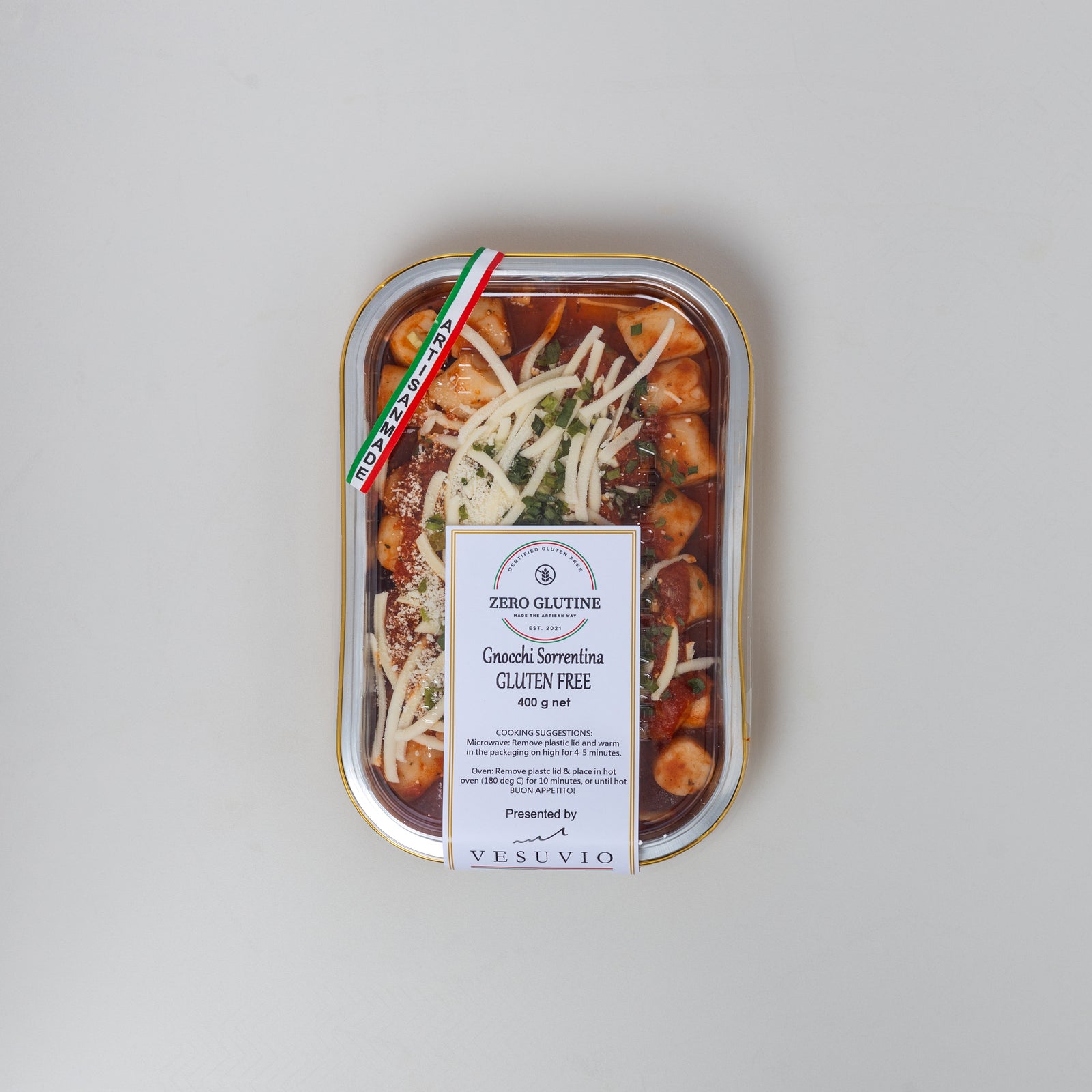 Gnocchi Sorrentina Gluten Free - Vesuvio Handmade Pasta