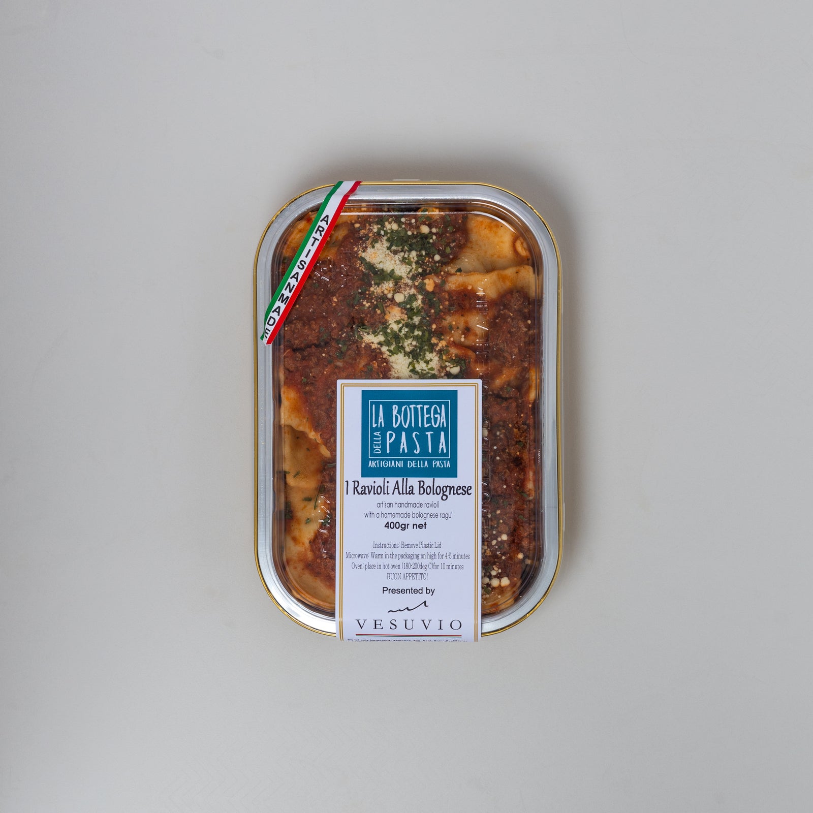 Ravioli Bolognese - Vesuvio Handmade Pasta
