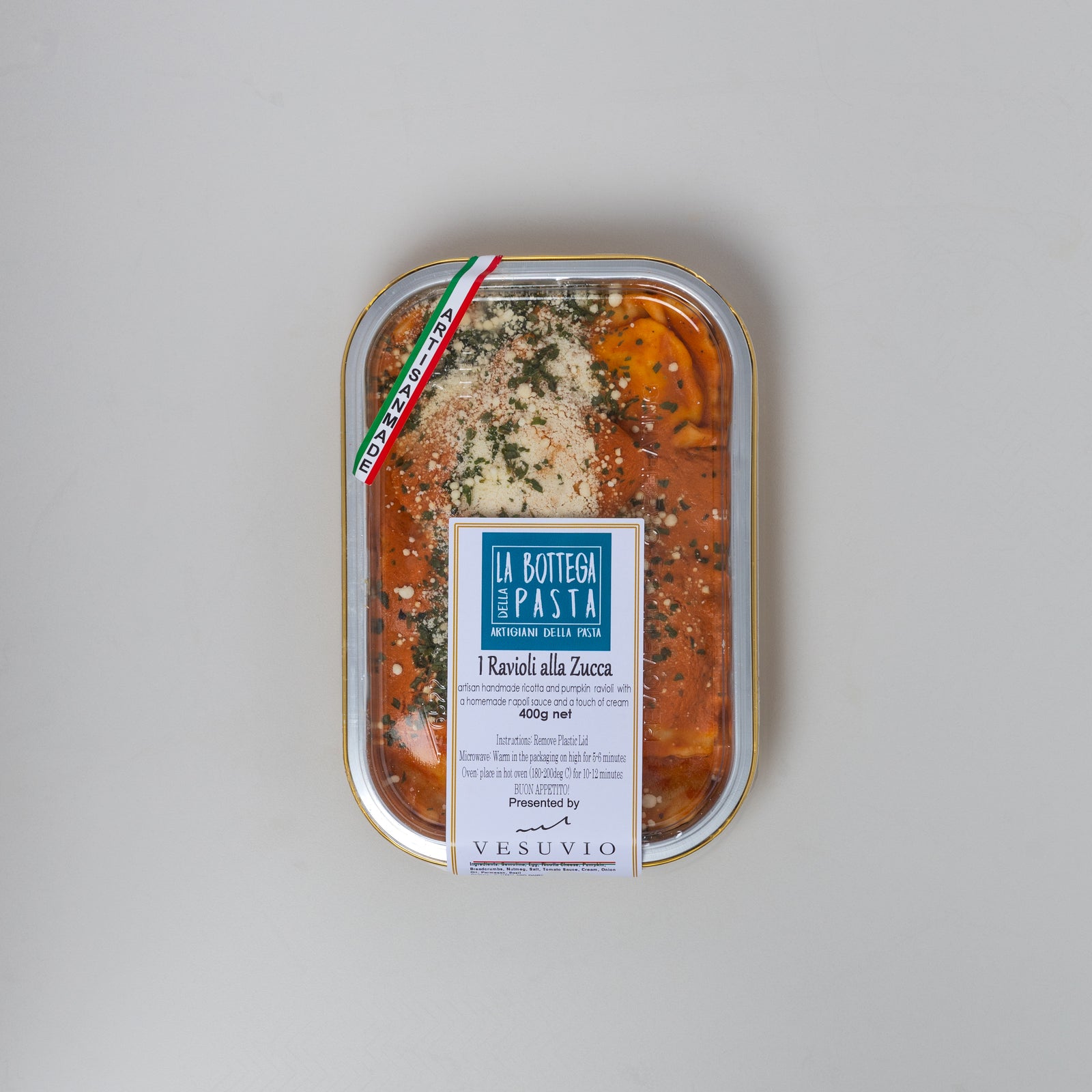 Ravioli alla Zucca - Vesuvio Handmade Pasta